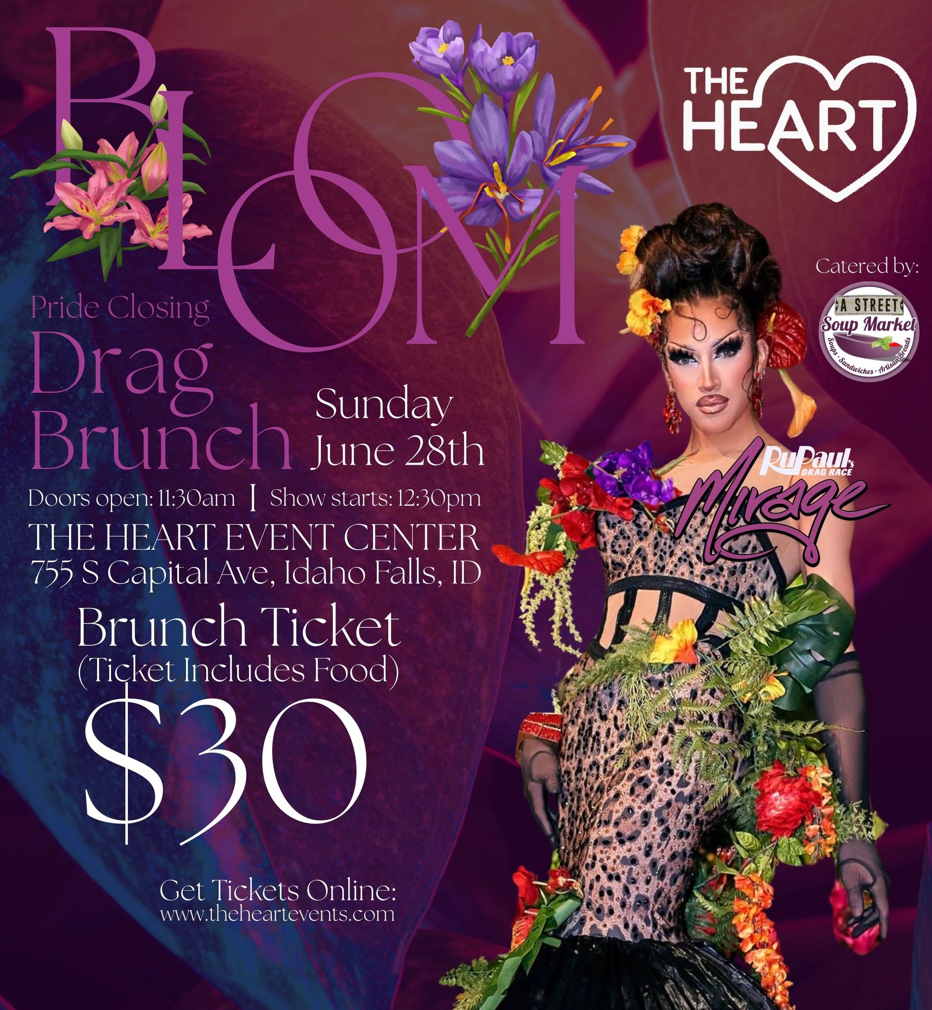 Bloom Brunch ft. Mirage from RuPaul's Drag Race