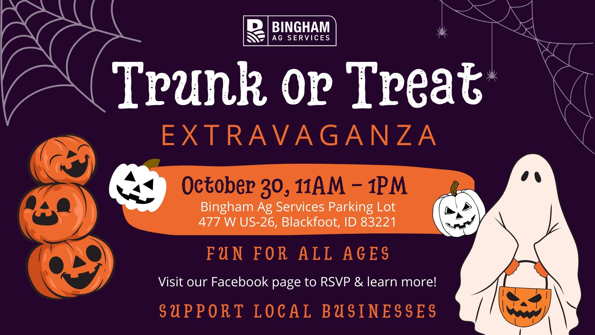 Bingham Ag Services Trunk-or-Treat Extravaganza