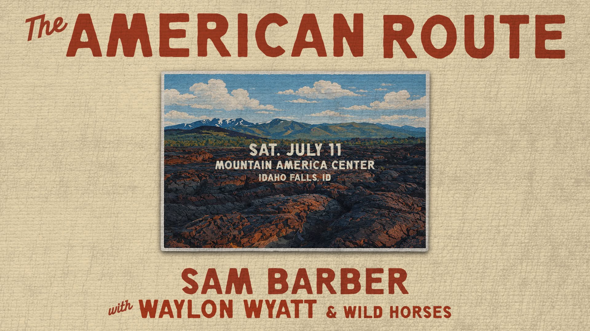 Sam Barber | The American Route Tour
