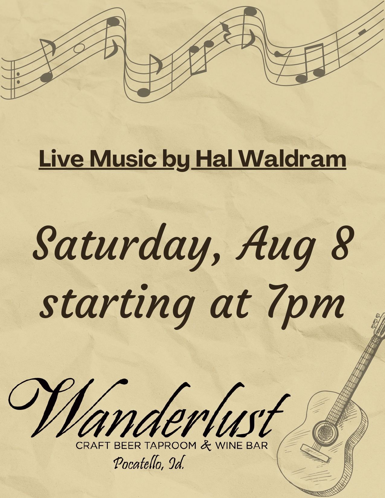 Live Music | Hal Waldram