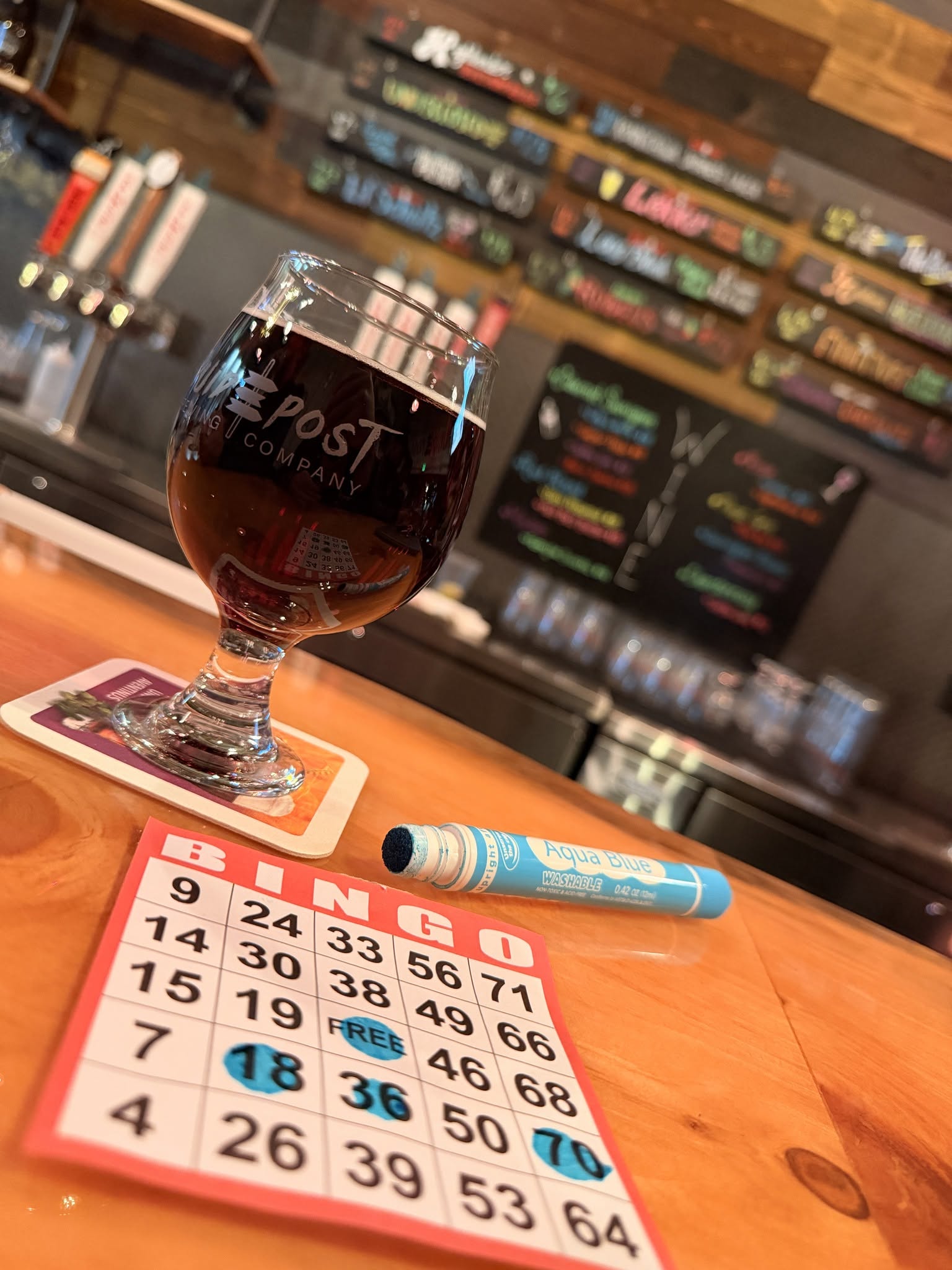 Wednesday Night Bingo