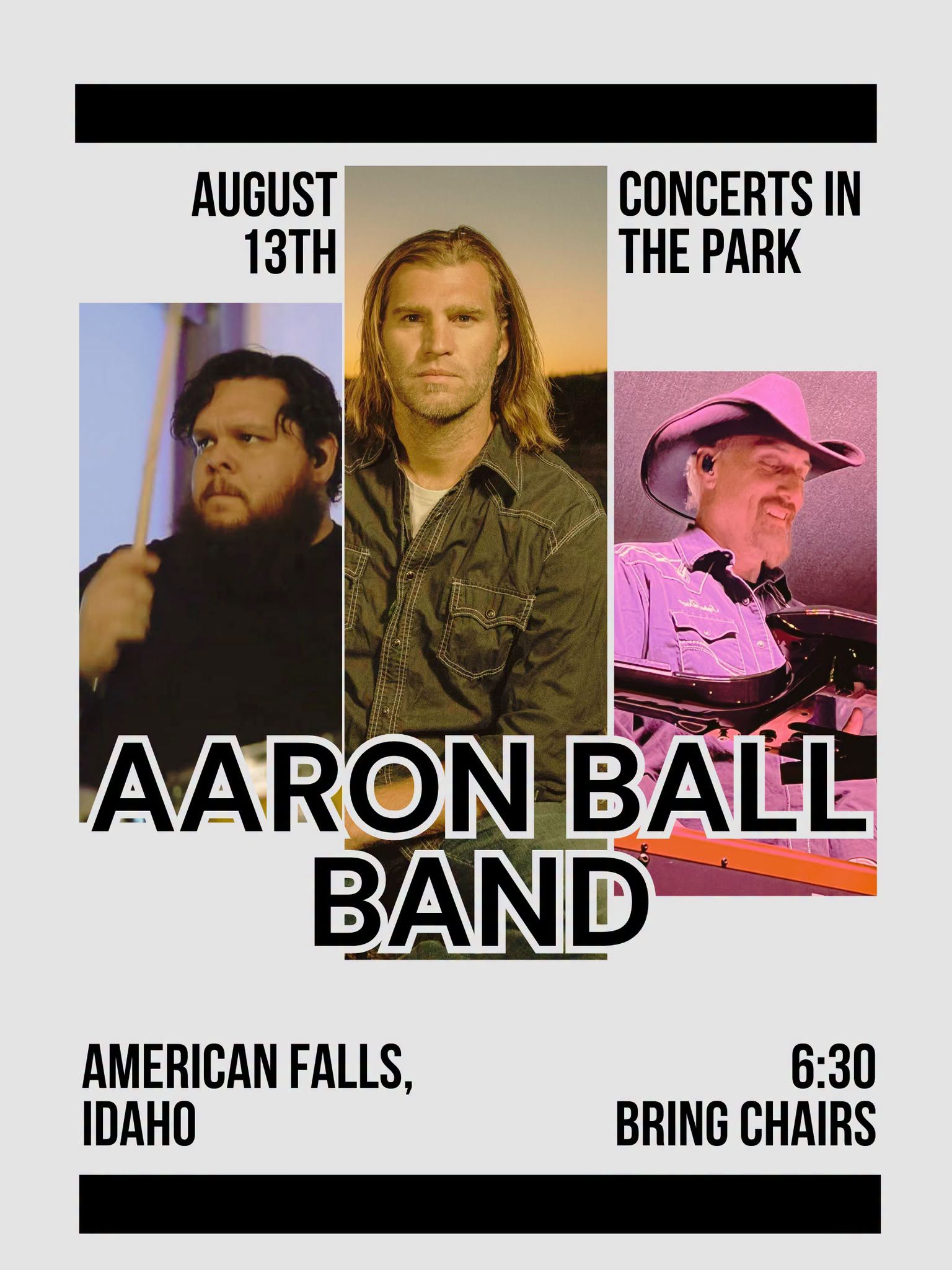 Music in the Park presents Aaron Ball Band