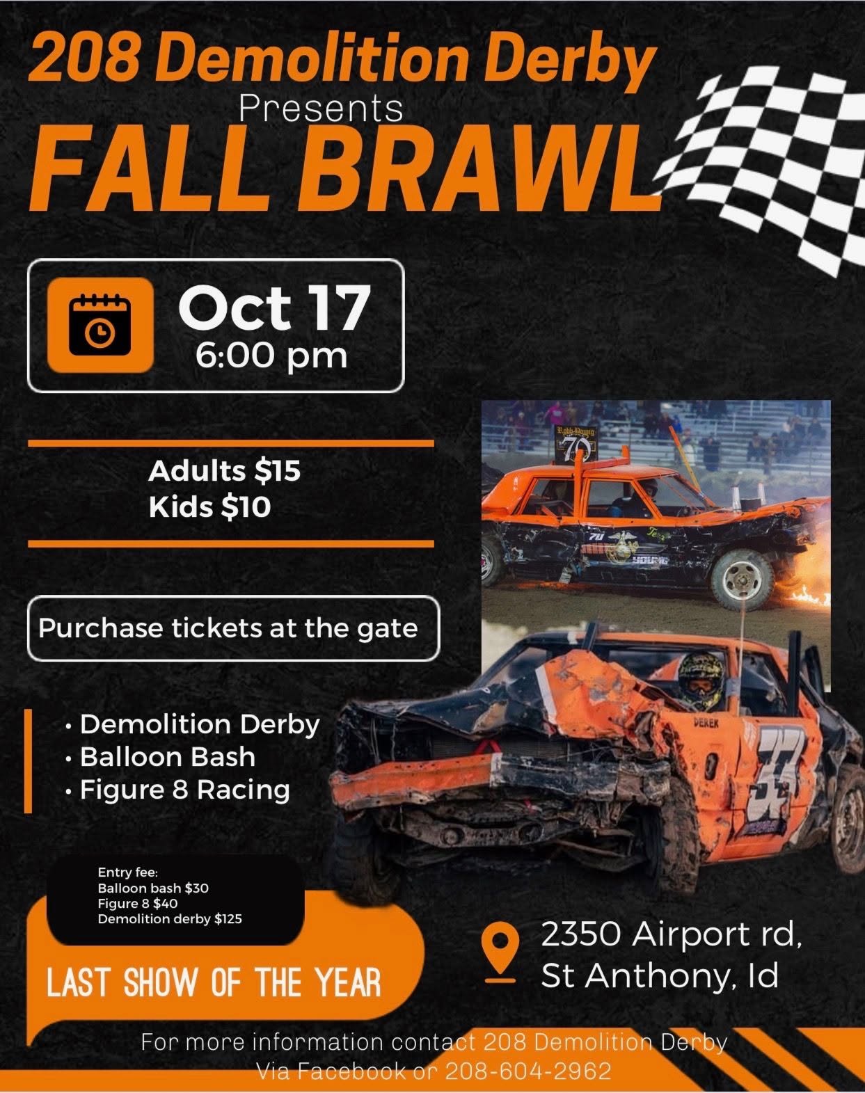 Fall Brawl Demolition Derby