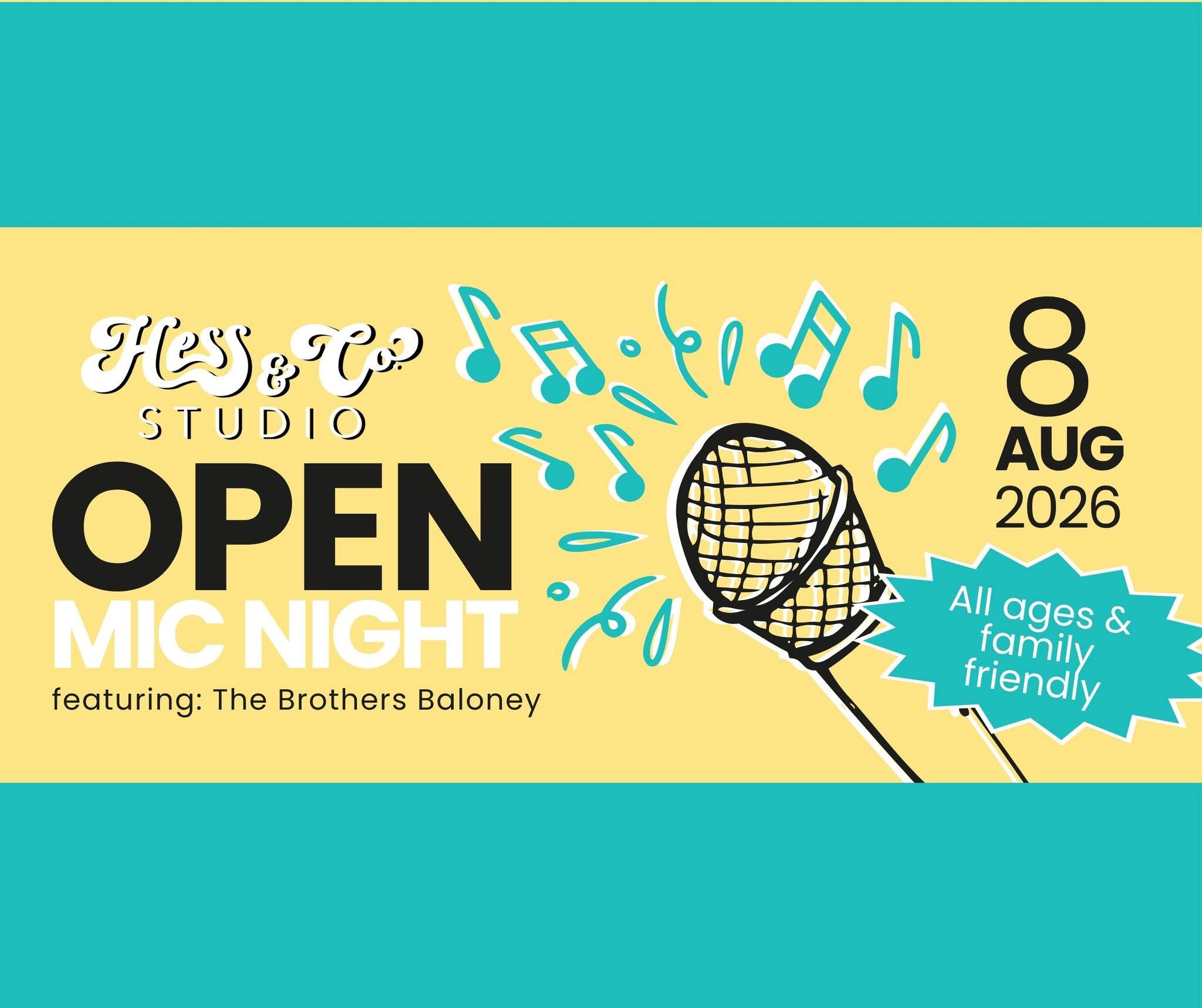 Open Mic Night | Featuring: The Brothers Baloney